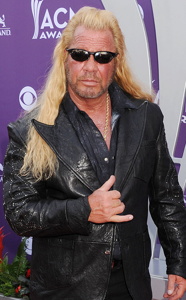 Dog The Bounty Hunter Resting Comfortably After